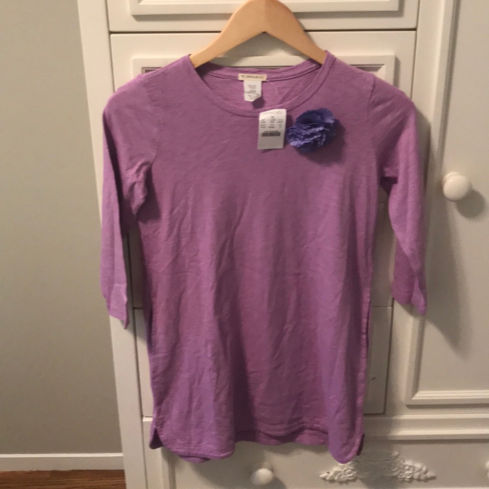 Crewcuts purple tunic - size 12